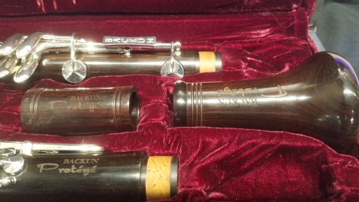 *Package Deal* BACKUN PROTEGE BB COCOBOLO CLARINET w/ Fatboy Barrels and extra Bell 2
