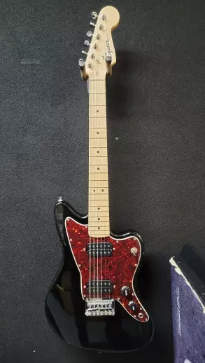 SQUIER FSR MINI JAZZMASTER HH MN TSPG BLK