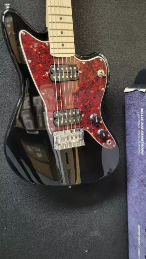 SQUIER FSR MINI JAZZMASTER HH MN TSPG BLK 4