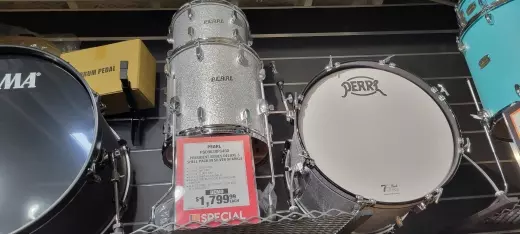 PEARL PSD 20,12,14 IN SILVER SPARKLE