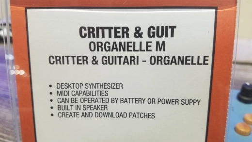 CRITTER & GUITARI - ORGANELLE M 2