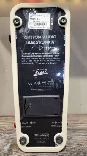 DUNLOP CRYBABY/C.A.E WAH - MC404 5