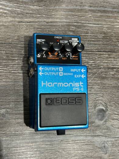 BOSS PS-6 Harmonist Pitch Shifting Pedal | Long & McQuade