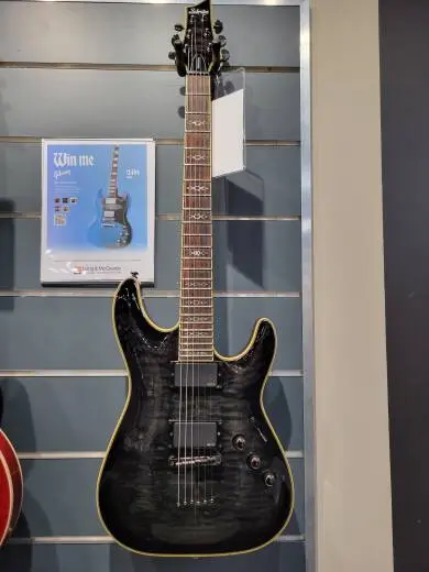 SCHECTER C-1 HELLRAISER TRNS GREEN