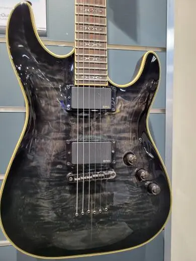 SCHECTER C-1 HELLRAISER TRNS GREEN 2