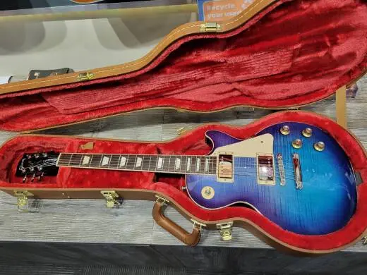 GIBSON LP CLASSIC PLUS AAA -BLUEBERRY 2
