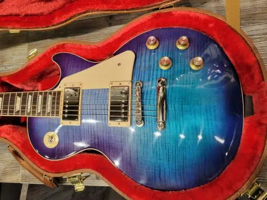 GIBSON LP CLASSIC PLUS AAA -BLUEBERRY 2
