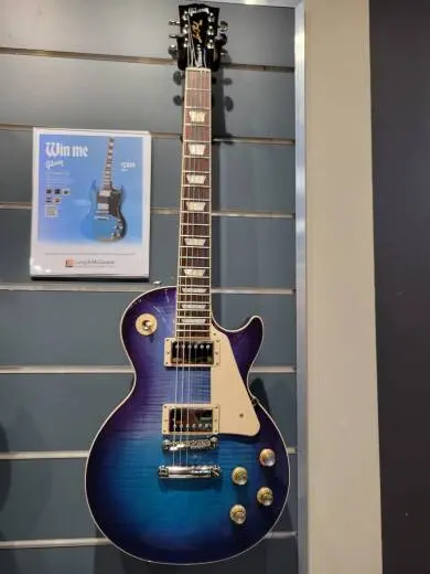 GIBSON LP CLASSIC PLUS AAA -BLUEBERRY