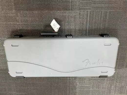 Fender - CASE, DLX MOLDED STRAT/TELE SILVER/BLUE 2
