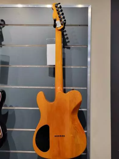 Store Special Product - FENDER SE CUSTOM TELE FMT HH LRL AMBER