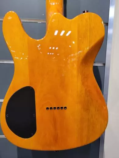Store Special Product - FENDER SE CUSTOM TELE FMT HH LRL AMBER