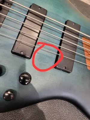 IBANEZ LTD SR5 DARK BLUE STAIN FLAT 2