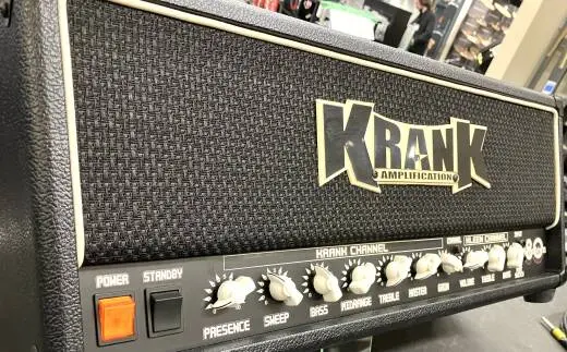 KRANK Nineteen 80 (modded JCM800) head 2