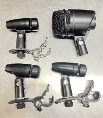 Apex DP5 4 pc drum mic kit 2
