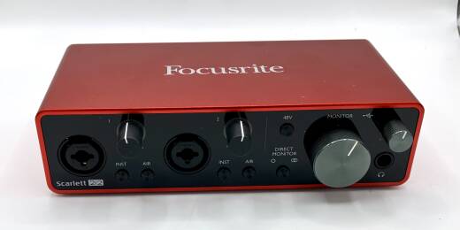 Focusrite Scarlett 2i2 3rd Generation USB 2.0 Audio Interface