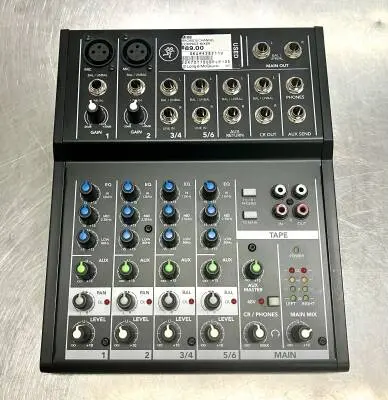 Mackie MIX8 6 channel mixer