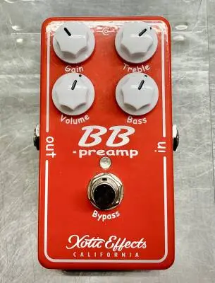 Xotic BB PREAMP V1.5 boost pedal