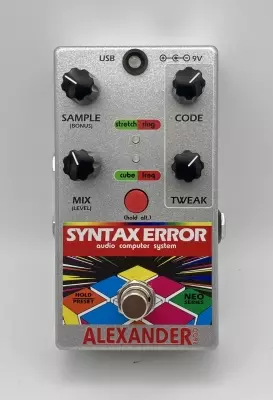 Alexander Syntax Error video game FX pedal