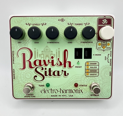 Electro-Harmonix Ravish Sitar Emulator | Long & McQuade
