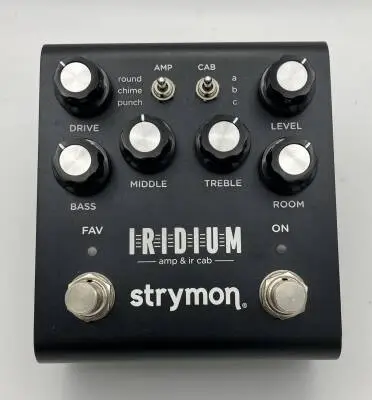 Strymon IRIDIUM guitar amp simulator pedal