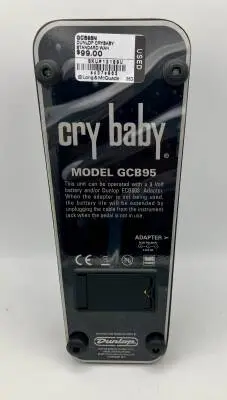 Dunlop GCB95N Crybaby Wah pedal 2