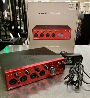 Store Special Product - Focusrite - CLARETT-PLUS-4P