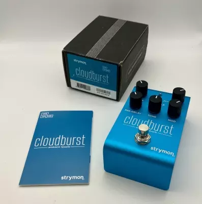 Strymon Cloudburst Flexible Reverb pedal 2