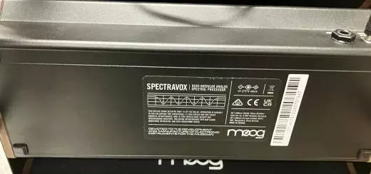 Moog Spectravox analog spectral processor module 2