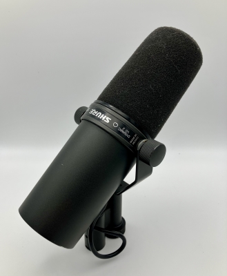 Shure SM7B dynamic microphone