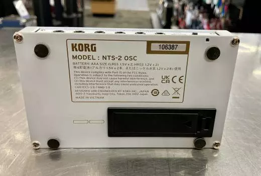 Korg NTS2OSC oscilloscope-tuner-spectrum analyzer 2