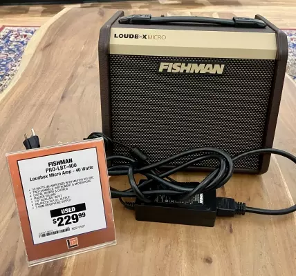 Fishman Loudbox Micro 40 watt acoustic amp 5