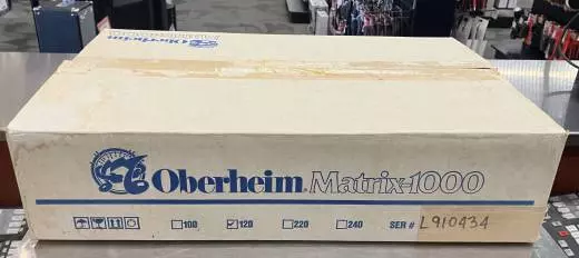 Oberheim Matrix-1000 6 voice analog rackmount synth 2