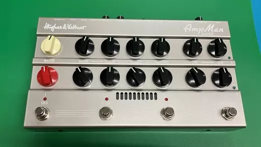 Hughes & Kettner 2 ch, 50w amp in pedal form!