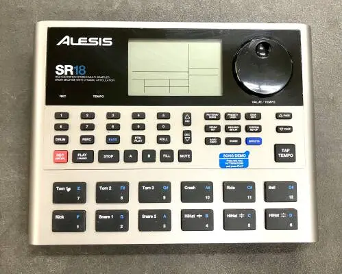 Alesis SR-18 drum machine