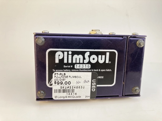 Fulltone Plimsoul Overdrive/Distortion 2
