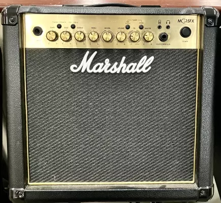 Marshall MG15GFX 15 watt amp with digital FX