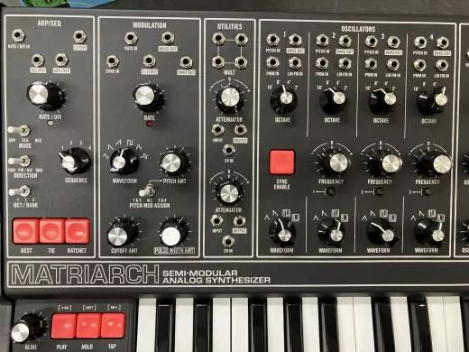 Moog Matriarch analog synth w/deluxe Moog bag 2