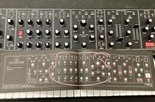 Moog Matriarch analog synth w/deluxe Moog bag 2