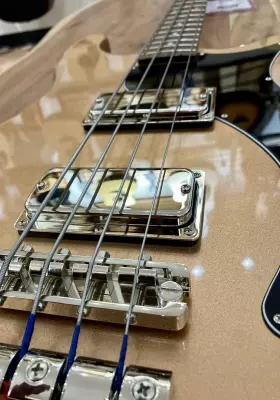 Epiphone Embassy bass in Smoked Almond Metallic 2
