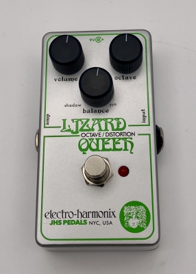 ギター electro-harmonix jhs pedals Lizard Queen Electro-Harmonix Lizard Queen Octave and Fuzz Pedal