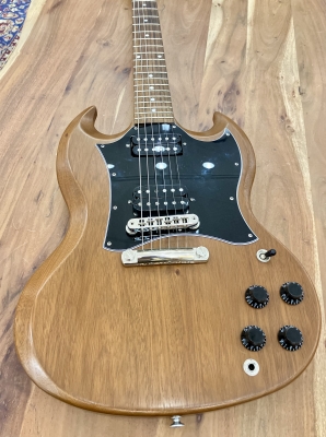 Store Special Product - Gibson SG Standard Tribute in  Natural Walnut Satin