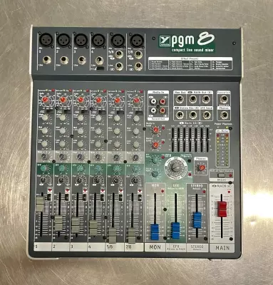 Yorkville PGM8 6 channel mixer