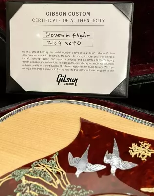 Gibson Doves in Flight 3