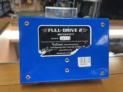 【美品】Fulltone FULL-DRIVE 2 MOSFET FD2 Fulltone Full-Drive 2 Mosfet | Long & McQuade
