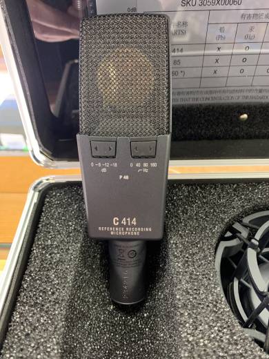 AKG C414 XLS - 9 Pattern Large Diaphragm Condenser Mic | Long