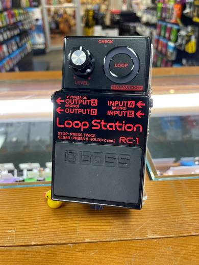 BOSS RC-1-BK Loop Station Limited Edition | Long & McQuade