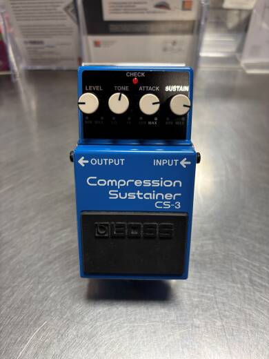BOSS CS-3 Compression Sustainer Pedal | Long & McQuade