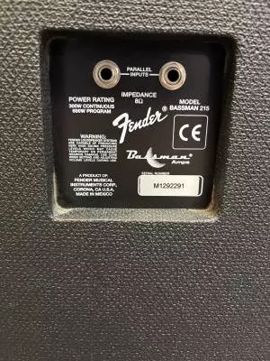 Fender 2x15 Cab 2
