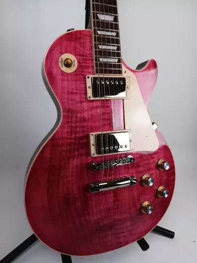 Store Special Product - Gibson - Les Paul Standard 60s Figured Top - Translucent Fuchsia