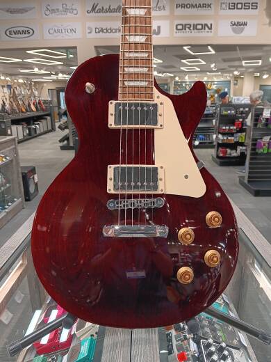 Store Special Product - Gibson - Les Paul Studio Electric Guitar with Softshell Case - Wine Red